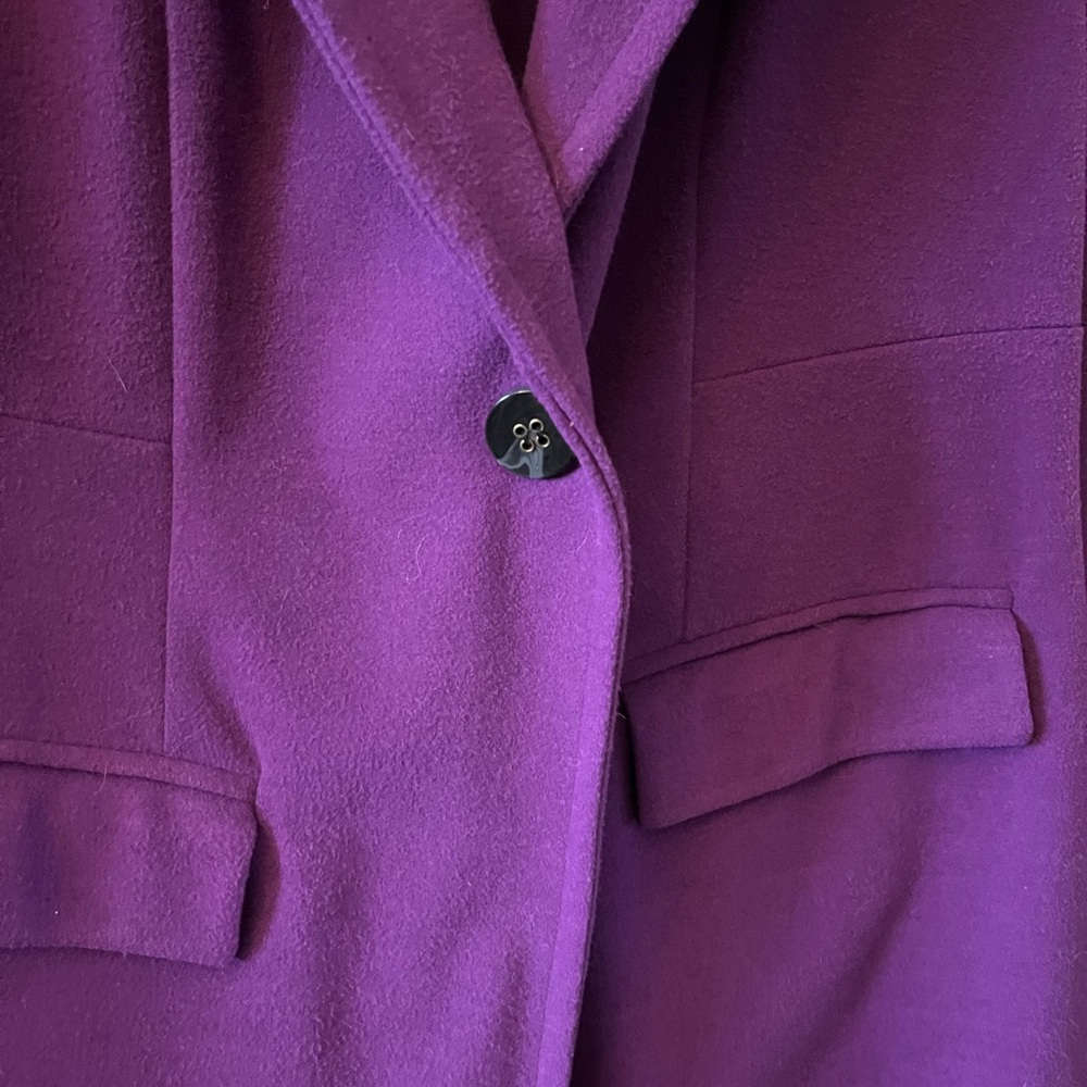 Torrid 2 Purple Coat ✨ Rich Color Perfect for Holidays & New Years Eve 16/18/20 - Picture 2 of 5